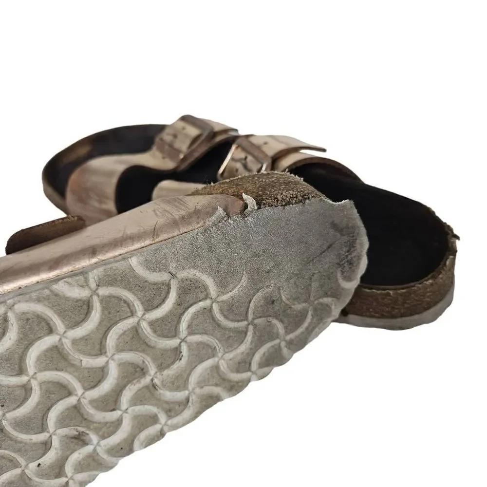 Birkenstock rose gold